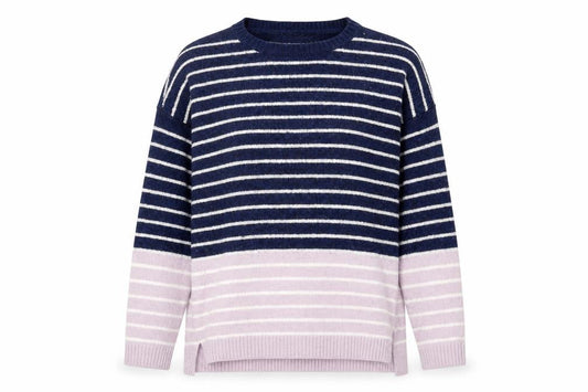 FatFace Women's Multicoloured Striped Jumper Size 10