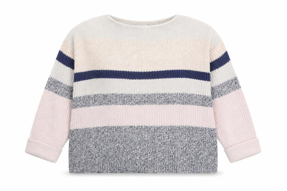 Fat Face Women's Striped Pullover Jumper Size 12