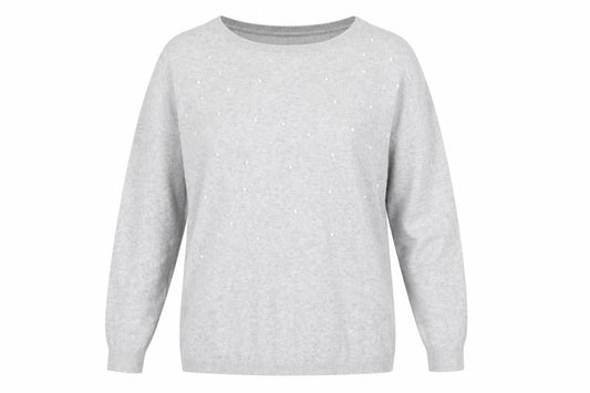 Oasis Women's Grey Pullover Jumper, Size S