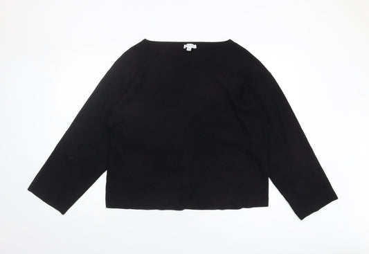 Warehouse Women's Black Pullover Jumper, Size 16