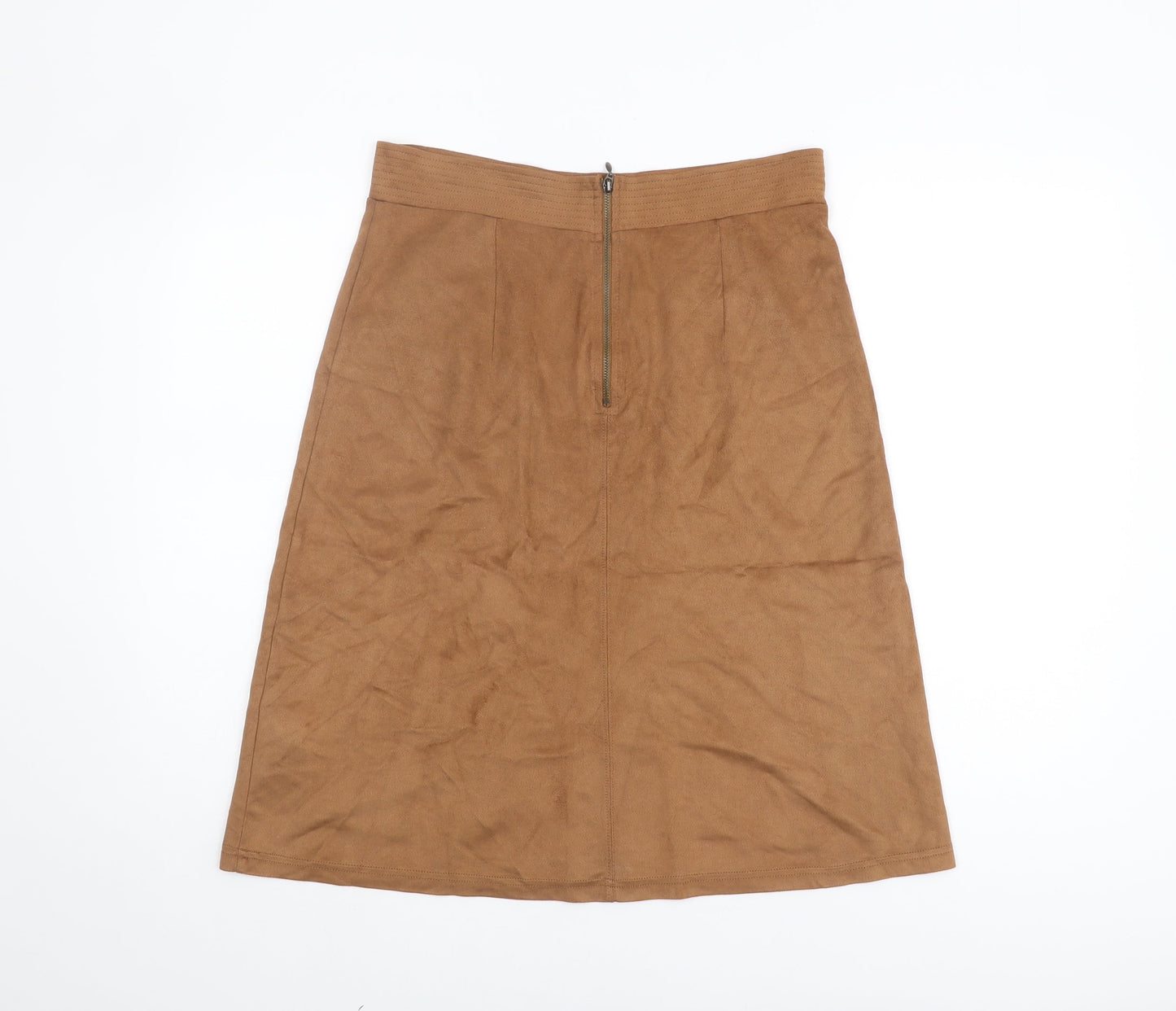Principles by Ben de Lisi Women's Brown A-Line Skirt Size 12