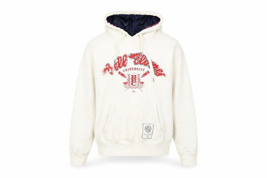 Fred's Womens White Medium College Hoodie