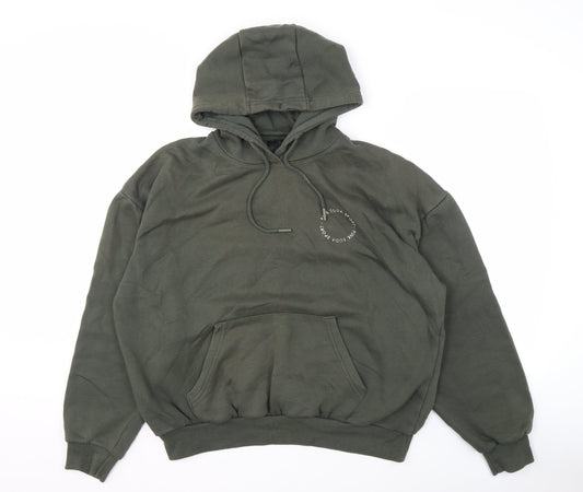 Pink Soda Sport Women's Green Pullover Hoodie Size 14