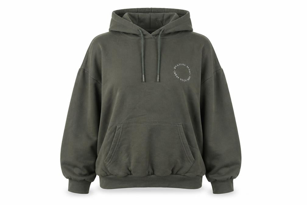 Pink Soda Sport Women's Green Pullover Hoodie Size 14