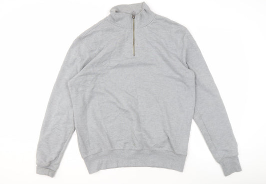 Peter Werth Men's Grey Pullover Sweatshirt M