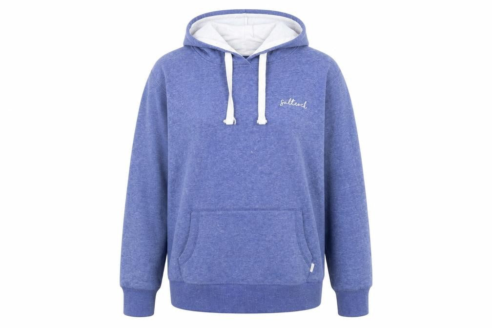 Saltrock Unisex Blue Hoodie, Long Sleeve, Regular Fit
