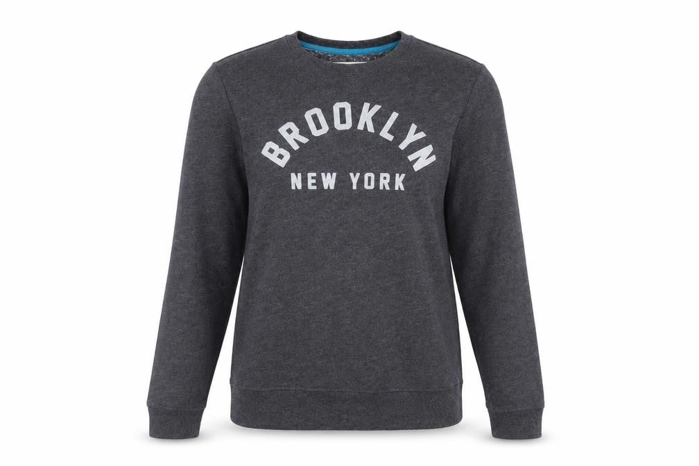 Brooklyn Industries Grey Logo Sweatshirt XS Unisex