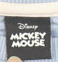 Additional view of Disney girls’ blue mickey mouse sweatshirt 12-13 years pullover