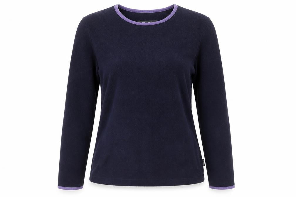 Hawkshead Women's Blue Fleece Pullover Sweatshirt Size 10