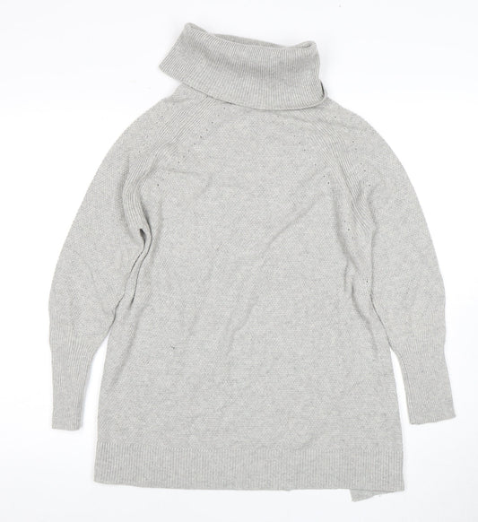 Warehouse Women's Grey Pullover Jumper - Size 6
