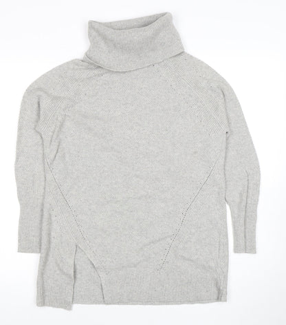 Warehouse Women's Grey Pullover Jumper - Size 6