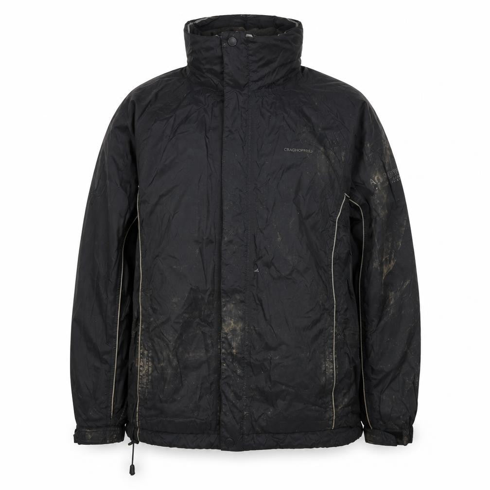 Craghoppers Men's Black 3-in-1 Hiking Jacket S