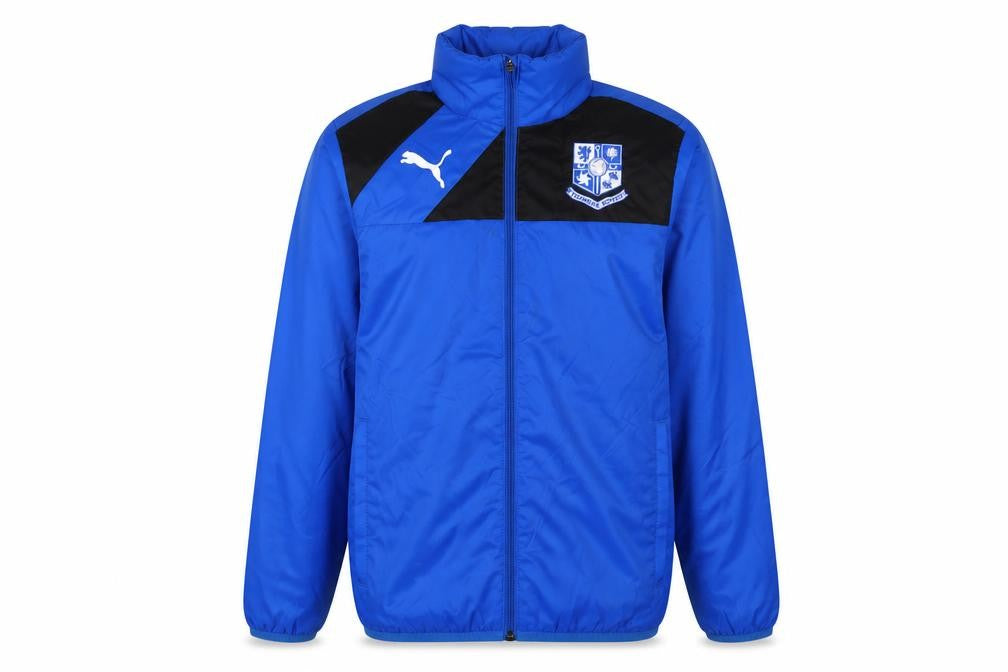 Puma Boys Blue Track Jacket, Size 14, Lightweight and Casual