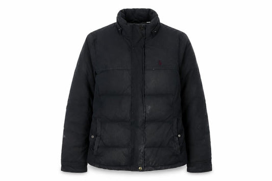 Jack Wills Women's Black Puffer Jacket Size 6