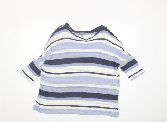 Phase Eight Women's Multicoloured Stripe Jumper Size 8