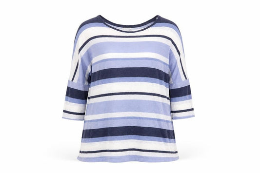 Phase Eight Women's Multicoloured Stripe Jumper Size 8