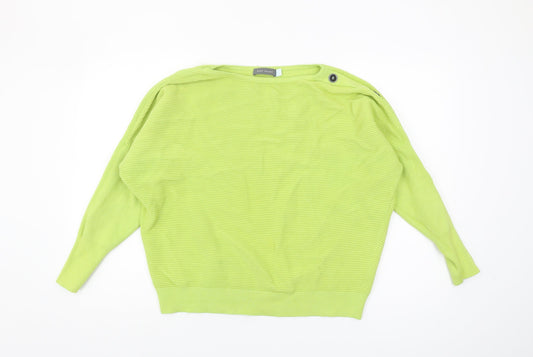 Mint Velvet Women's Green Long Sleeve Jumper Size L