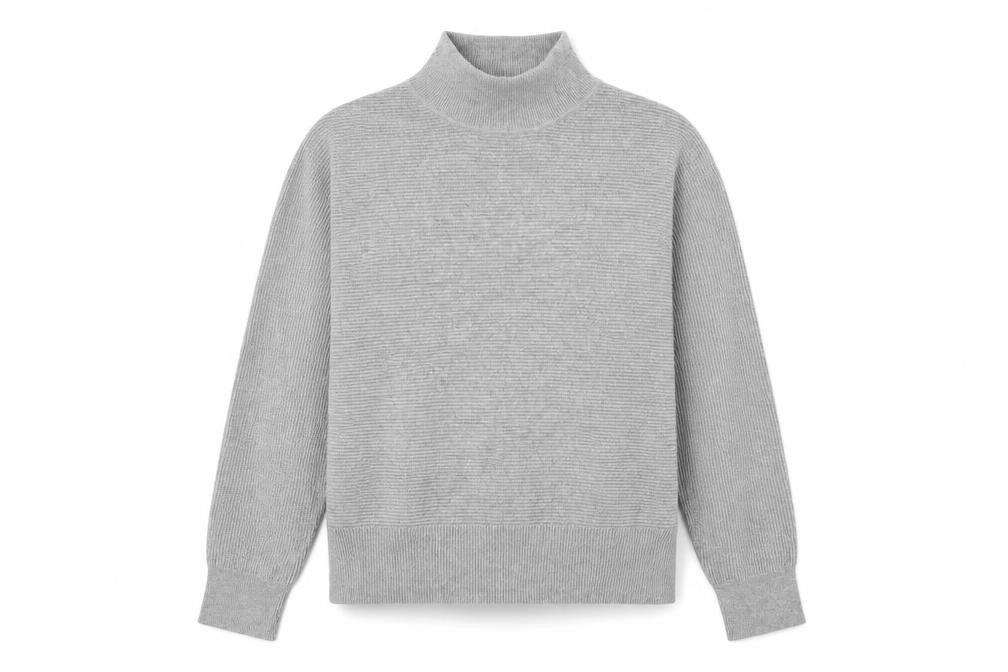 Banana Republic Women's Grey Pullover Jumper L