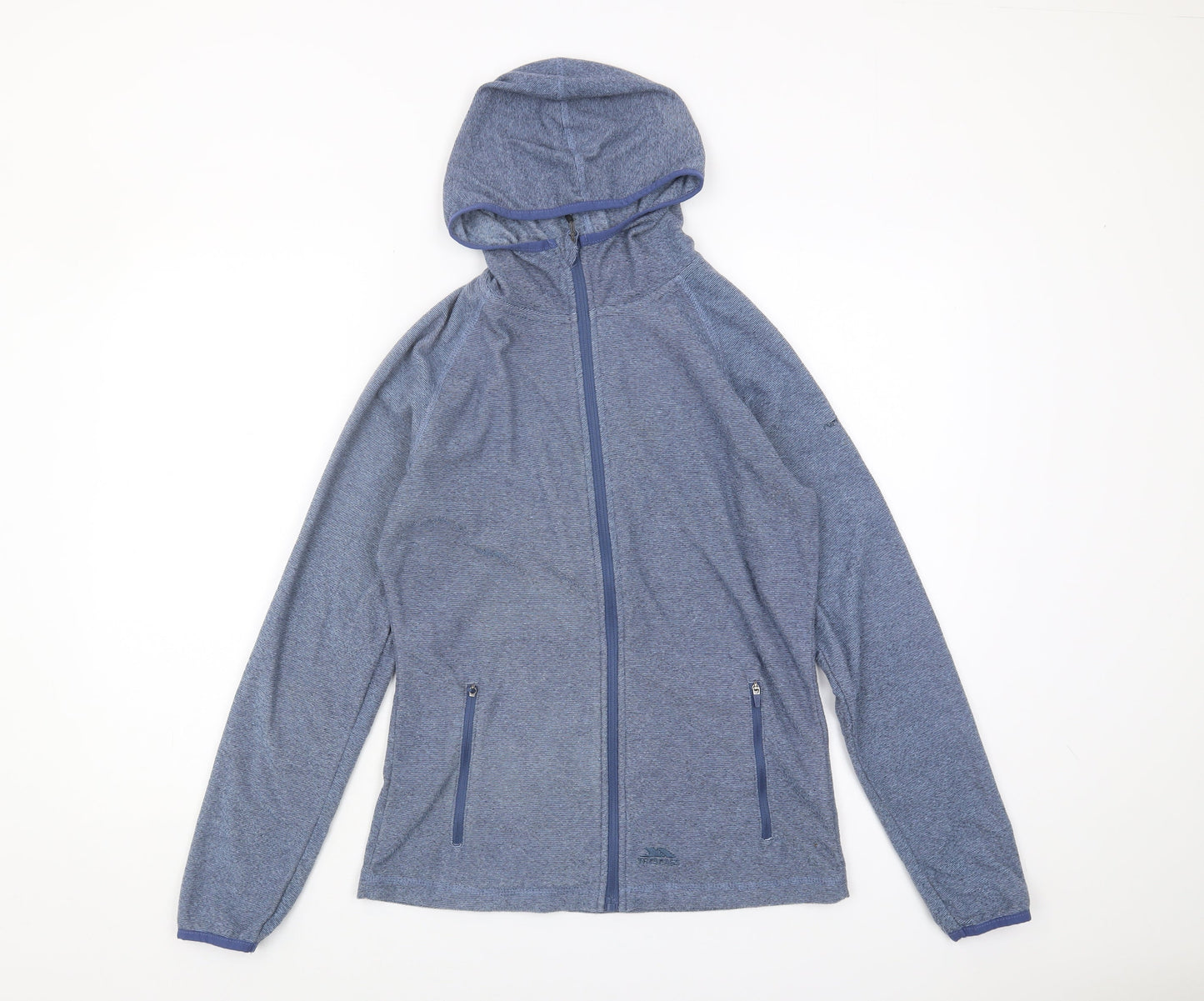 Trespass Women's Blue Full Zip Hoodie, M, Regular Fit