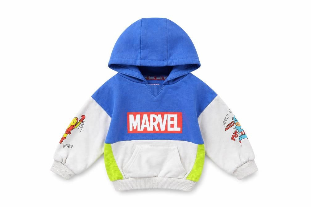 Marvel Unisex Baby Blue Jacket 6-9 Months Hooded