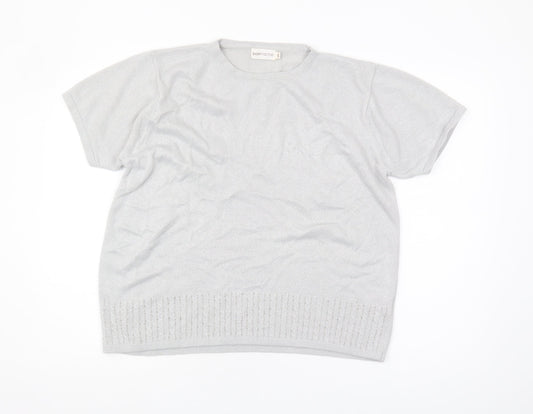 Bonmarché Women’s Grey Pullover Jumper - L