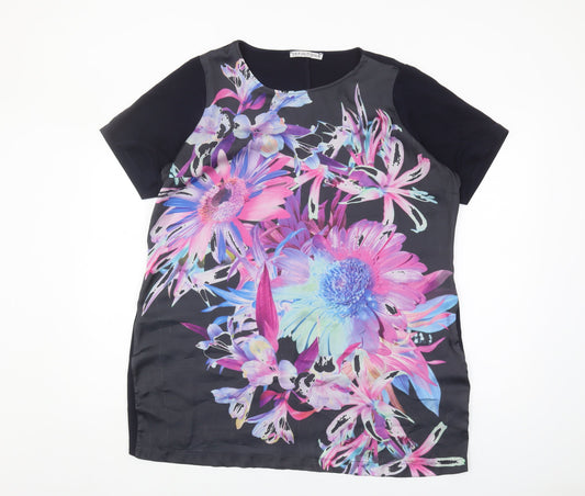 South Women's Floral Multicoloured T-Shirt, Size 20