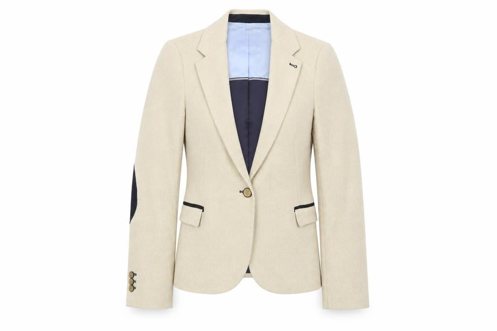 Zara Basic Women's Beige Regular Fit Blazer S