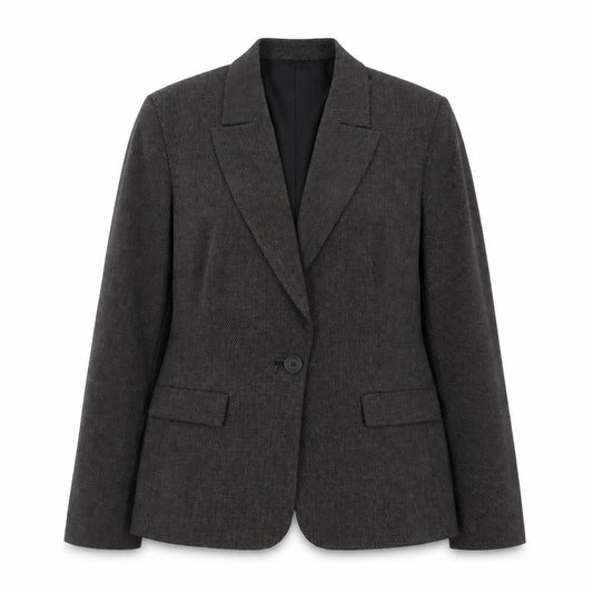 Marks & Spencer Women's Black Blazer Size 14 Classic Fit
