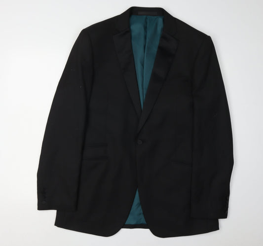 Marks and Spencer Men's Black Formal Jacket 42L