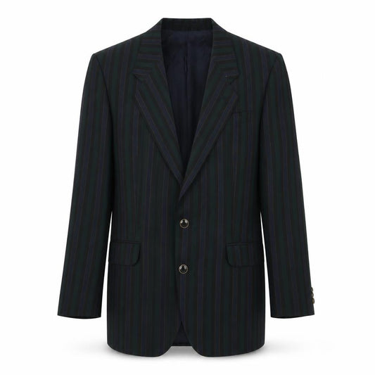 Brook Taverner Men's Multicoloured Striped Blazer 38R