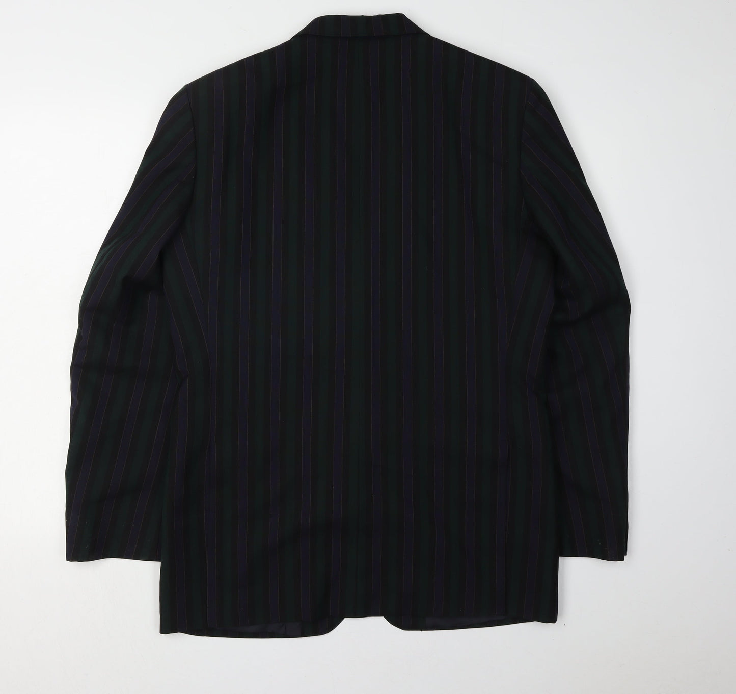 Brook Taverner Men's Multicoloured Striped Blazer 38R