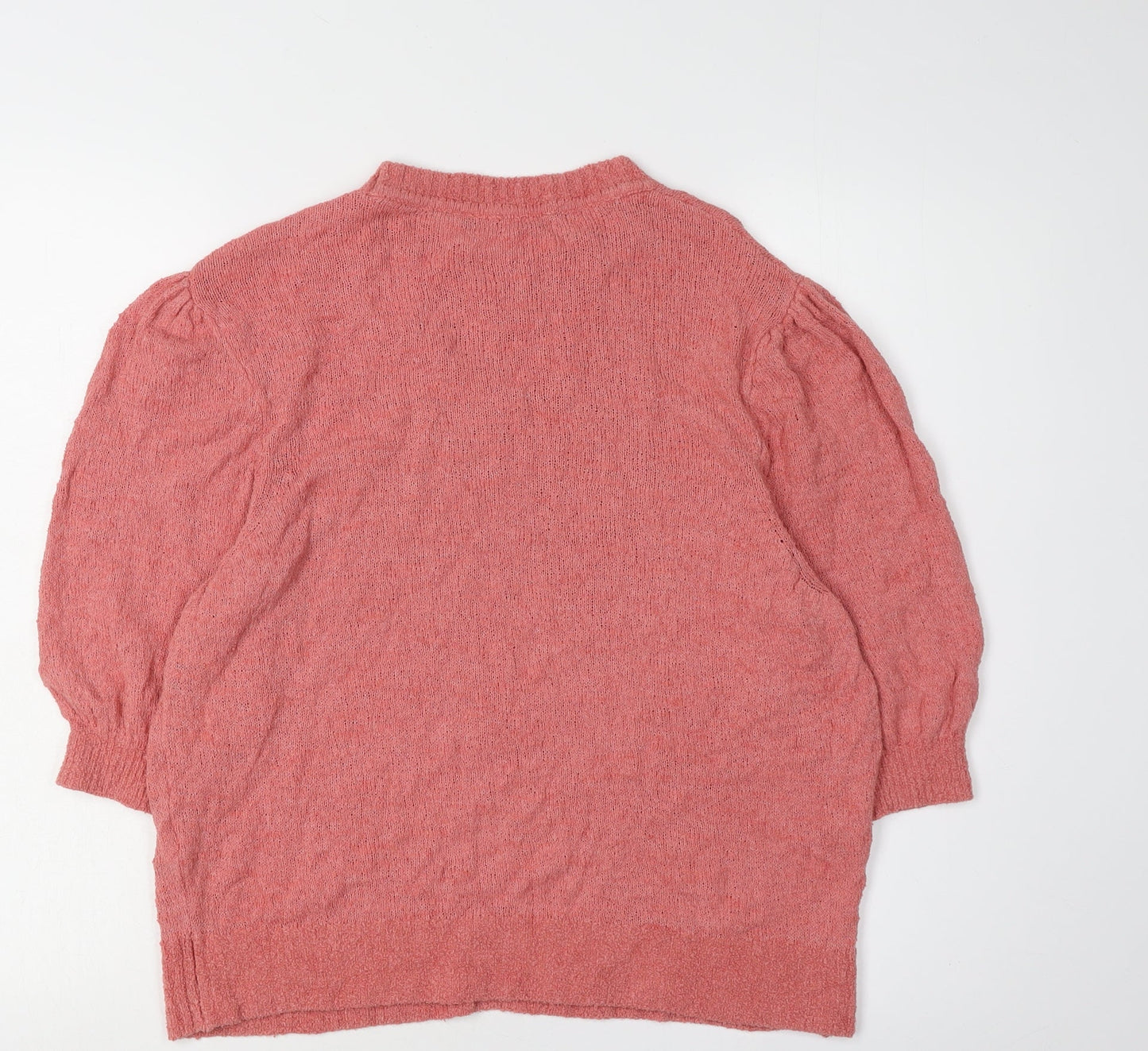 Marks and Spencer Women's Pink 3/4 Sleeve Jumper