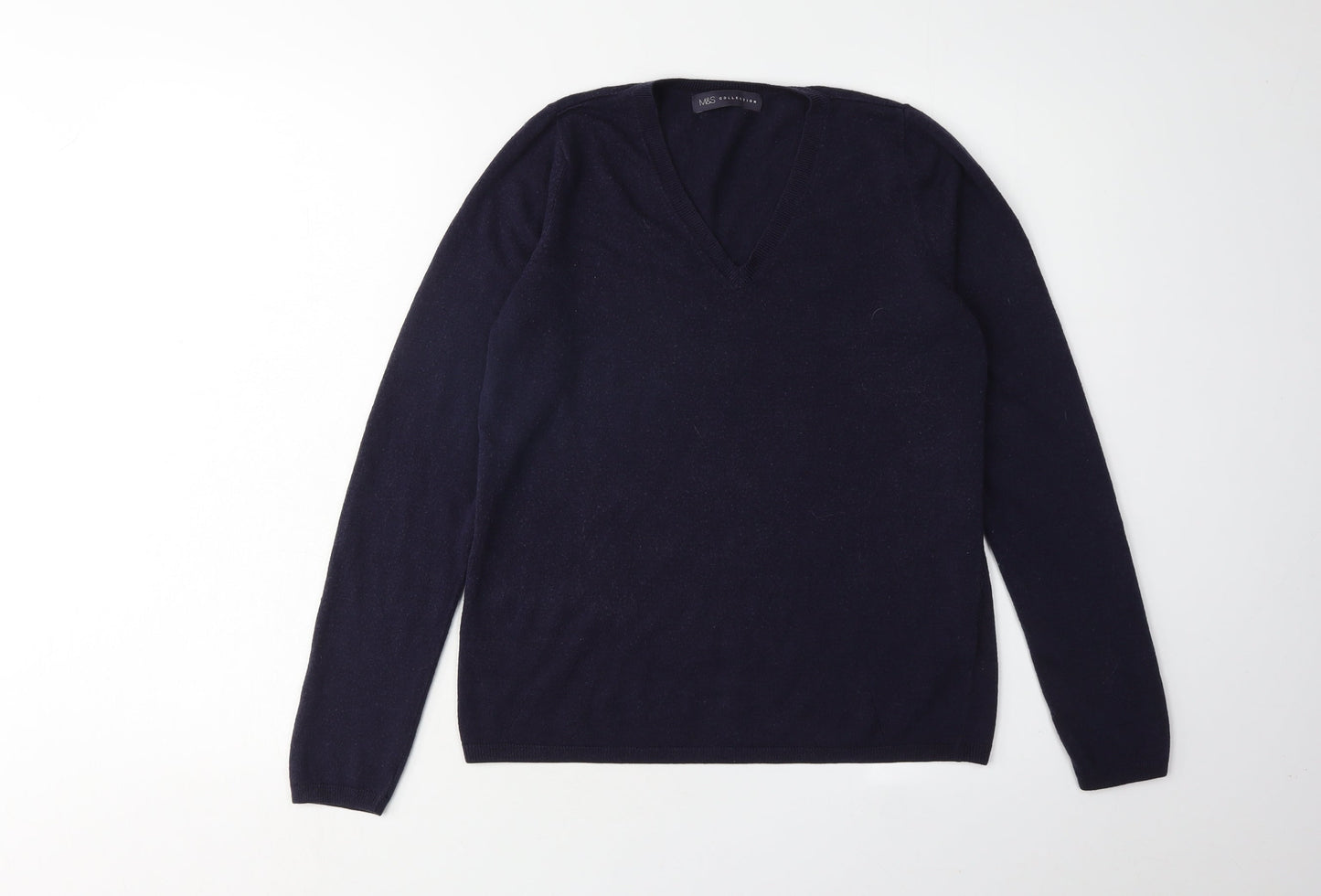 Marks and Spencer Women's Black Pullover Jumper Size 14
