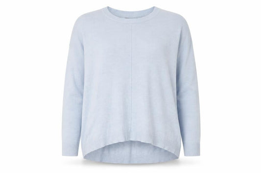 Front view of Principles Women's Blue jumper, size 18