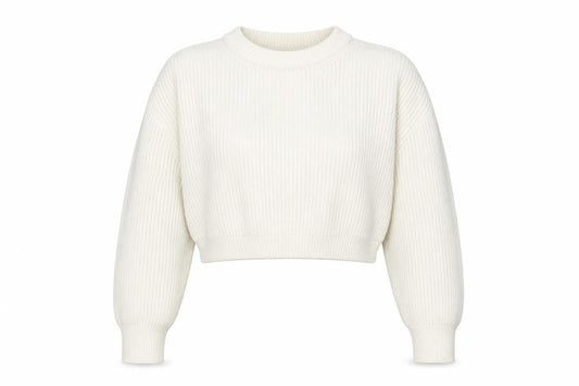 Zara Women's Ivory Knit Pullover Jumper M