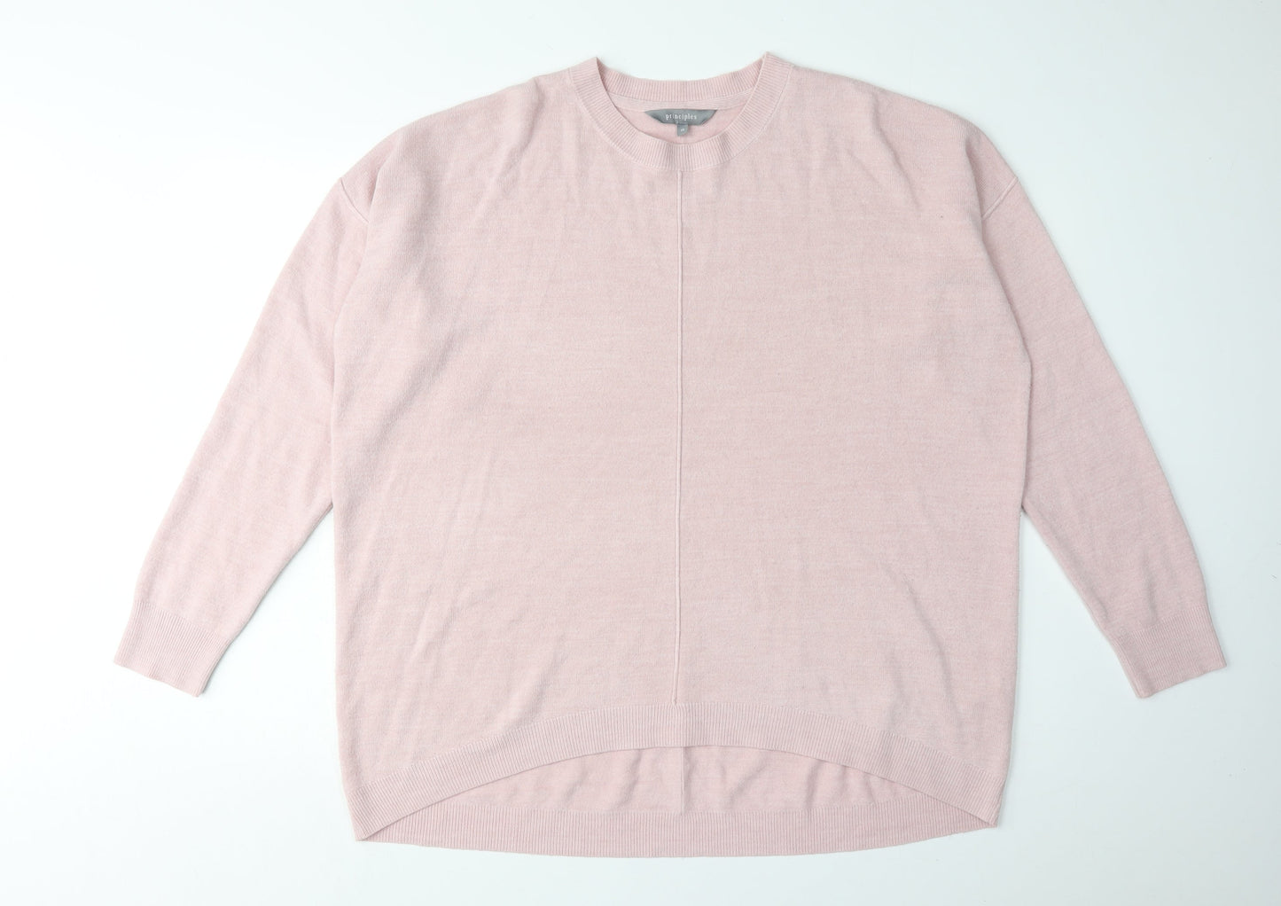 Principles Women's Pink Pullover Jumper Size 18