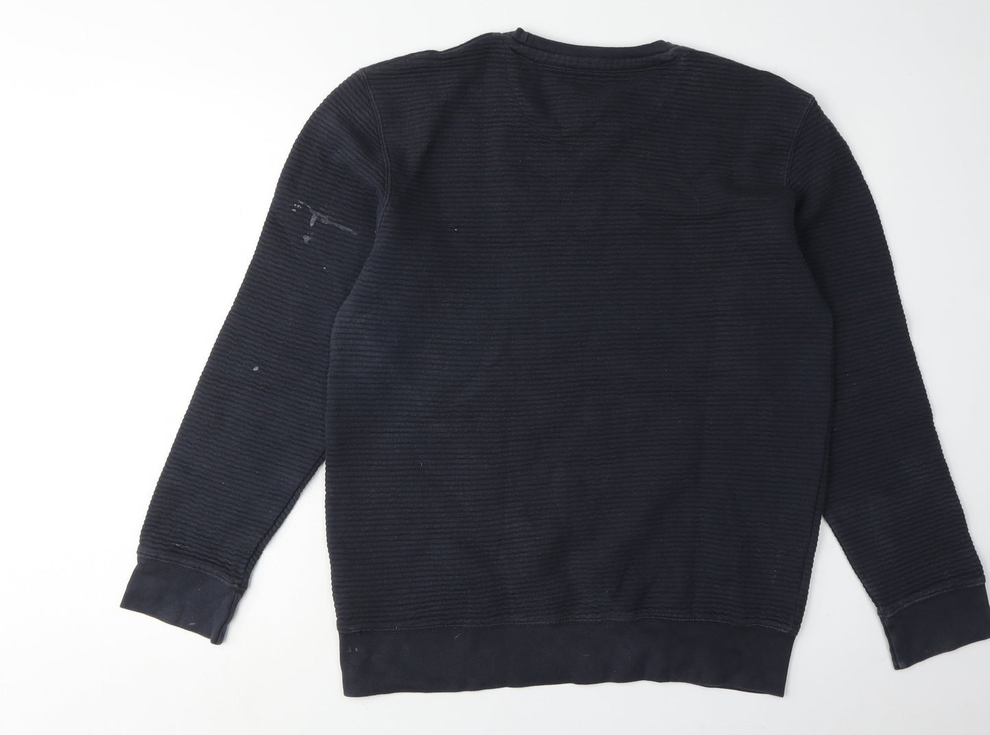 Next Men's Black Medium Pullover Sweatshirt