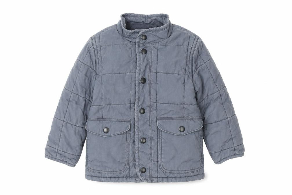 babyGap Boys Grey Quilted Jacket 2 Years - Stylish & Practical