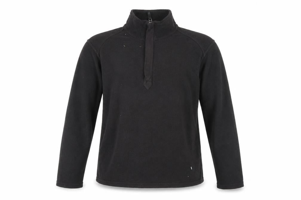 Marks & Spencer Men's Black Fleece Sweatshirt, M