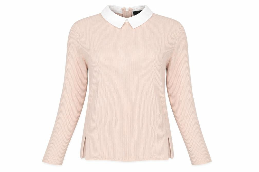 Topshop Beige Women's Pullover Jumper UK Size 6