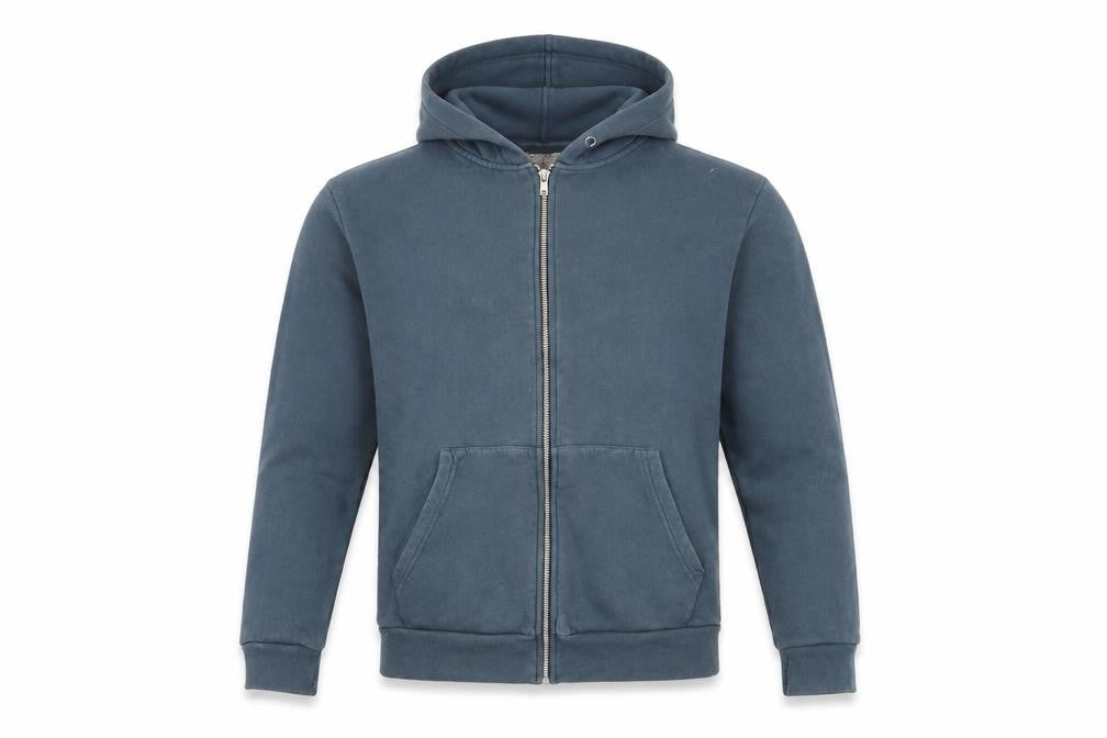 Topman Men's Blue XS Hooded Zip Jacket