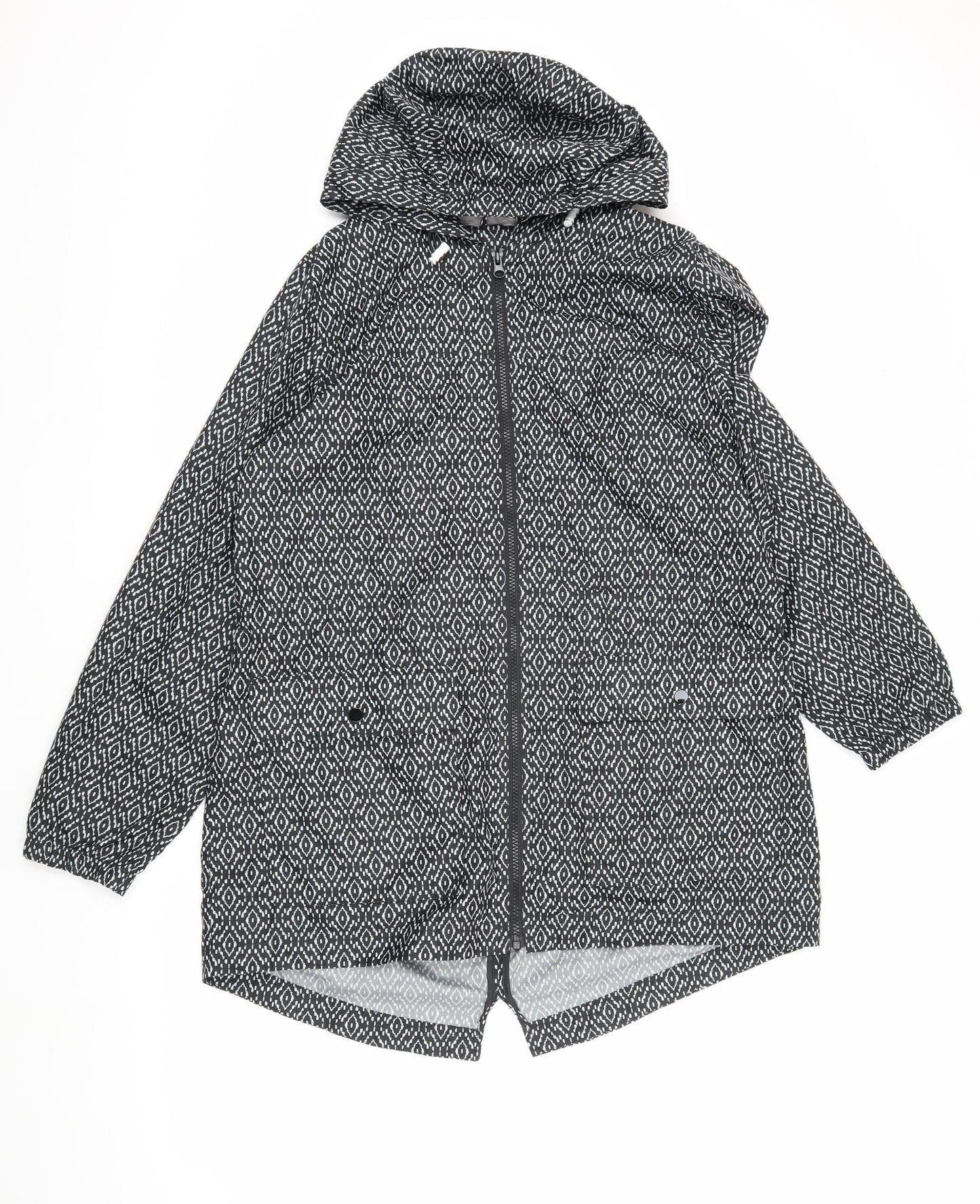 Marks & Spencer Women's Black Geometric Jacket M