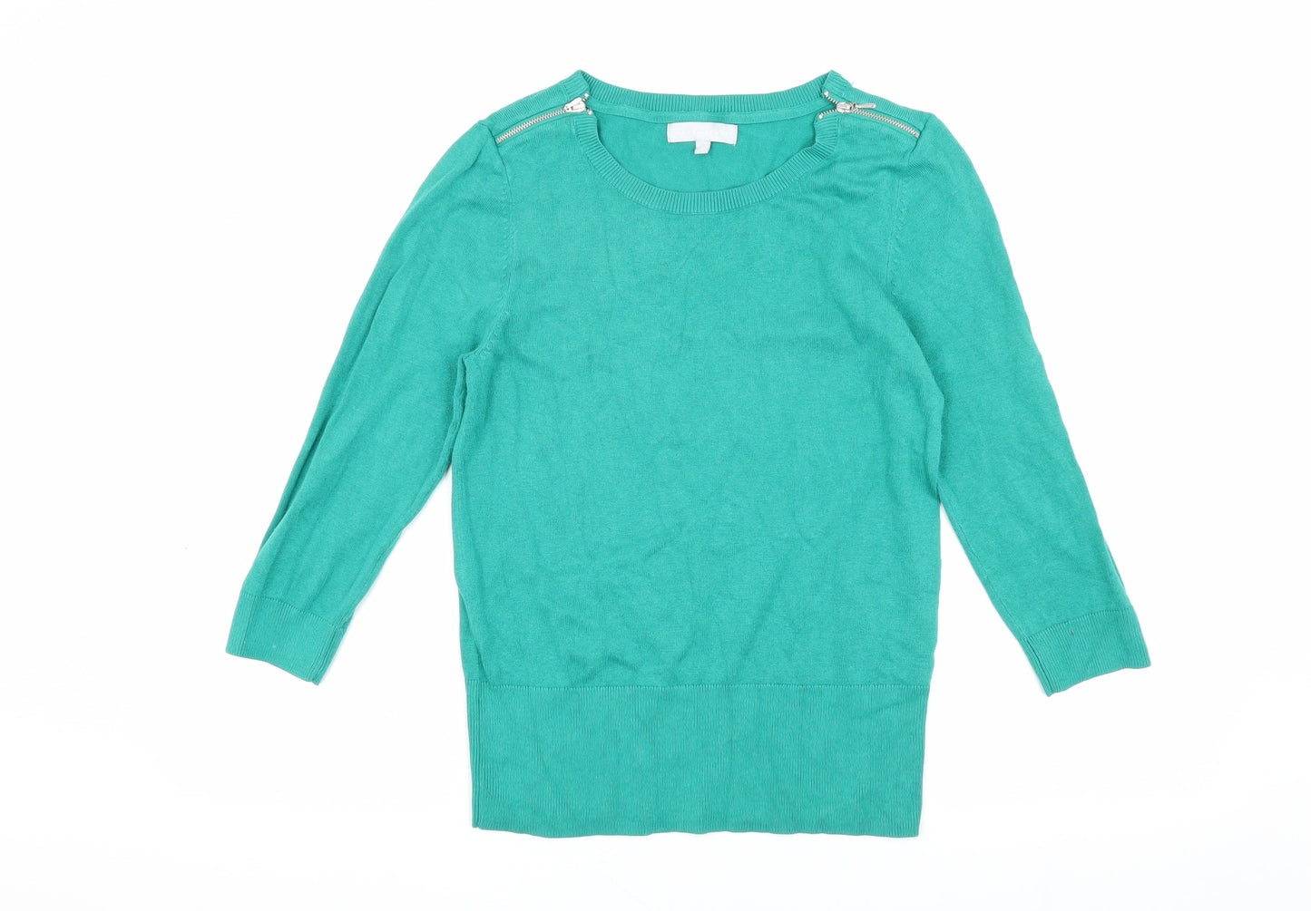 Red Herring Women's Green Pullover Jumper Size 12