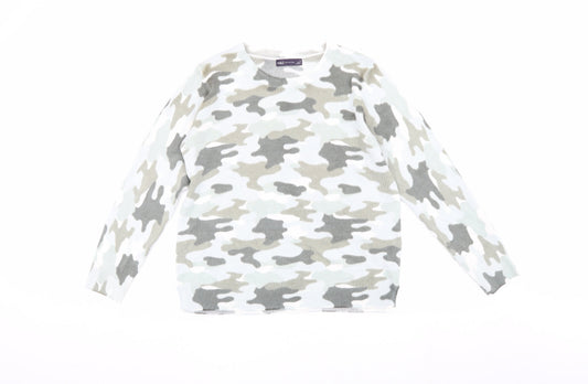 Marks and Spencer Women's Camouflage Jumper Size 14