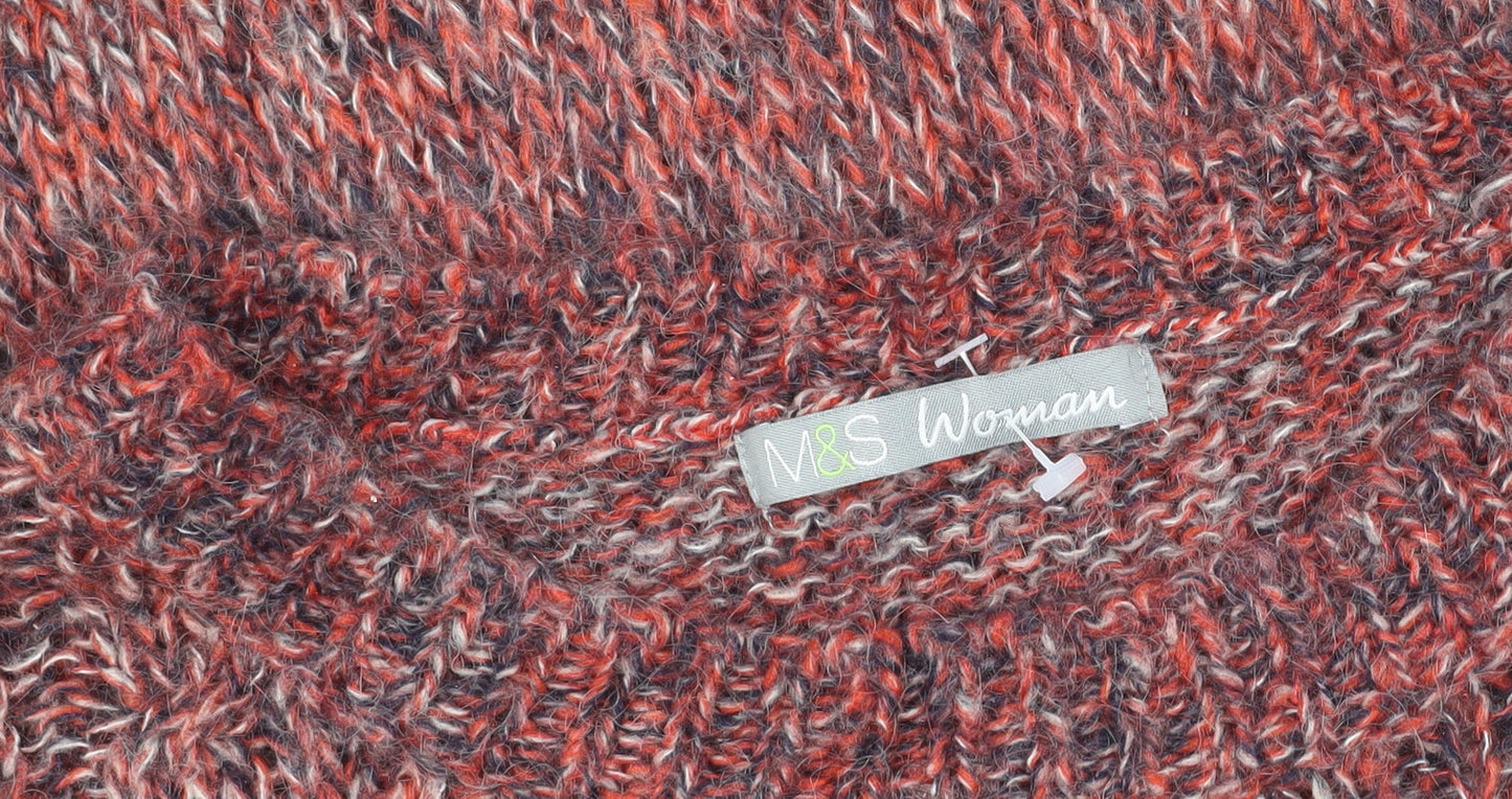 Marks and Spencer Women's Multicoloured Pullover Jumper Size 14