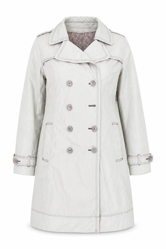 Debenhams Women's Beige Trench Coat, Size 12