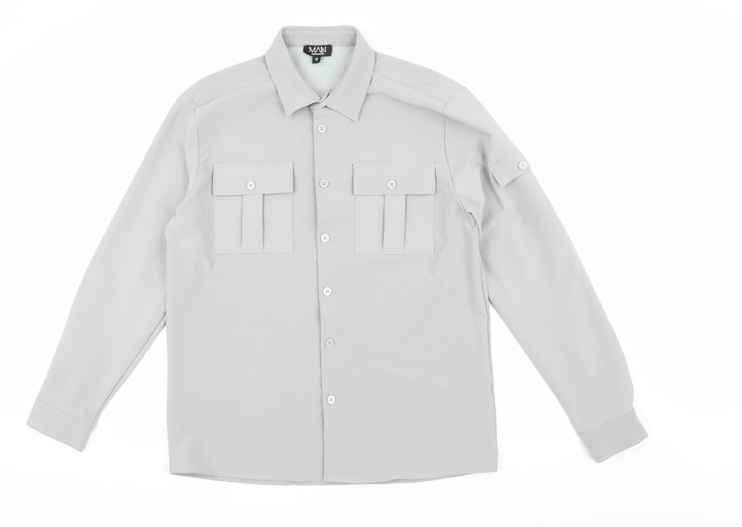boohooMAN Clothing Bundle - 5 Pack Preloved Mens Casual Shirts