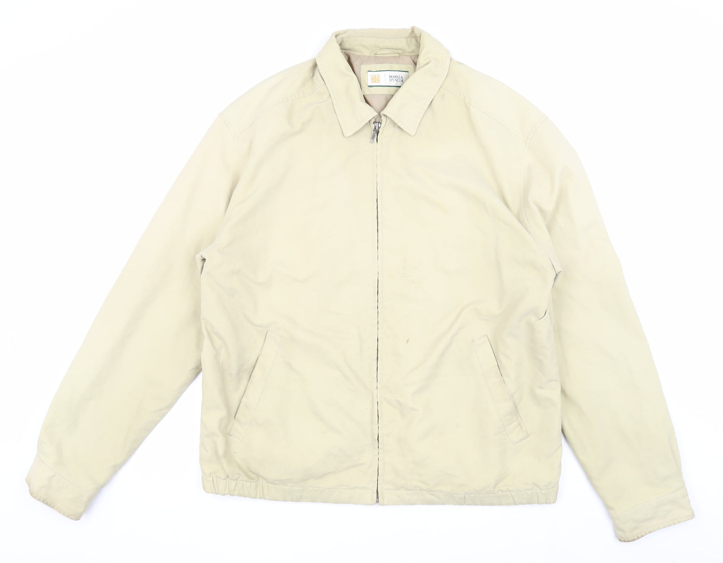 Marks and Spencer Men's Beige Basic Jacket L
