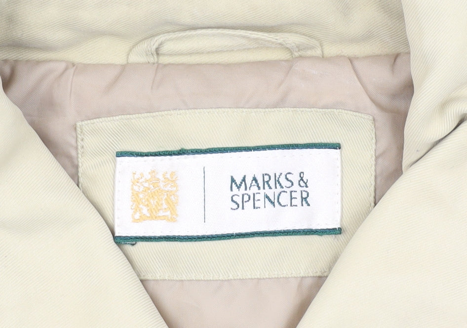 Marks and Spencer Men's Beige Basic Jacket L