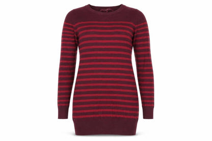 Next Women’s Red Striped Pullover Jumper Size 10